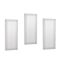 Spoguļu komplekts Kalune Design Mini Neom - Transparent 116SAM1171, stiprināms, 30 cm x 70 cm, caurspīdīga krās.