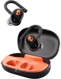 Belaidės ausinės Skullcandy Push Play Active S2PPW-S749, juoda sp./oranžinė sp.