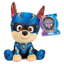 Pliušinis žaislas Paw Patrol Mighty Pups Movie Chase, mėlyna sp., 15 cm