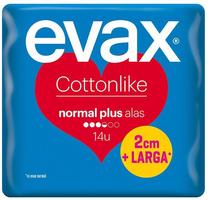 Higieniniai paketai Evax Cottonlike, Normal Plus, 14 vnt.