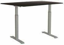 Компьютерный стол регулируемая высота Sun-Flex EasyDesk Adapt III, 140 см x 80 см, 70 - 120 см, белый цв./черный цв.