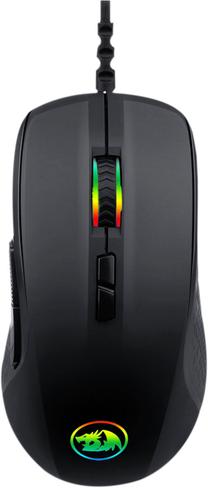 Laidinė žaidimų pelė Redragon M718, juoda sp.