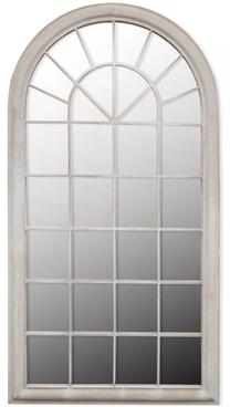 Spogulis VLX Rustic Arch, stiprināms, 60 cm x 116 cm, antīki balta krās.
