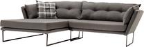 Kampinė sofa Hanah Home Relax 825BLC1340, pilka sp., kairinė, 170 x 248 cm x 80 cm
