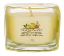 Žvakė, aromatinė Yankee Candle Iced Berry Lemonade, 7 - 10 h, 37 g, geltona sp.