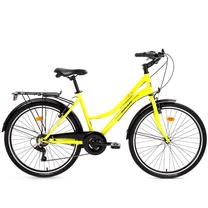 Dviratis miesto Bisan Smile (PR10010347), 28 ", 17'' rėmas, juoda sp./geltona sp.