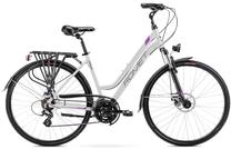 Velosipēds tūristu Romet, 28 ", 19" rāmis, pelēka krās./violeta krās.