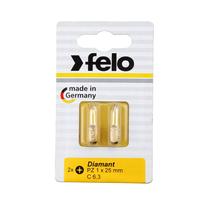 Atsuktuvų antgalių komplektas Felo 02101286, PZ1, 25 mm
