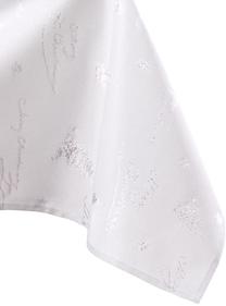 Kalėdinė staltiesė AmeliaHome, sidabro, 280 x 140 cm