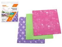 Šluostė, universali, (spalva/dizainas parenkami atsitiktine tvarka), tekstilė, 3 vnt.
