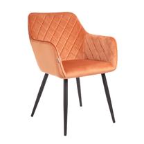 Valgomojo kėdė Homla Shelton 860534, matinė, oranžinė sp., 60 cm x 56 cm x 84 cm