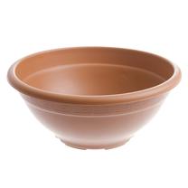 Gėlių vazonas Plasticotto BOWL D20 TERRAC, plastikinis, Ø 20 cm, ruda sp.