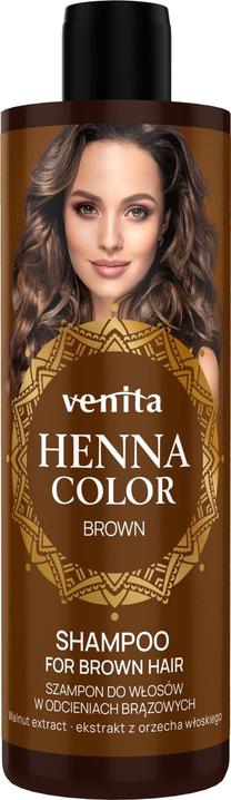 Šampūns Venita Henna Color Brown, 300 ml