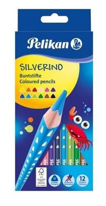 Spalvoti pieštukai Pelikan, 12 vnt.