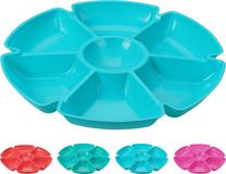 Servēšanas paplāte, 29 cm x 29 cm x 3.5 cm, (krāsa/dizains tiek izvēlēts nejauši), abs plastmasa