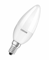 Lemputė Osram LED, B40, 2700 °K, E14, 5.5 W, 470 lm