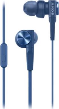 Vadu austiņas Sony Extra Bass MDR-XB55AP/L, zila krās.
