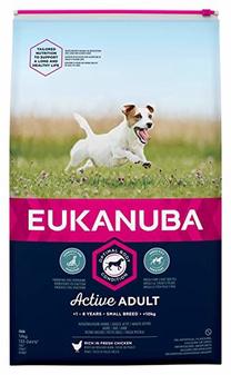 Sausas šunų maistas Eukanuba Adult, vištiena, 1 kg