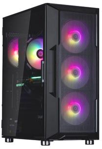 Стационарный компьютер Intop AMD Ryzen™ 7 7700X, 2500 GB, DDR5 16 GB, SSD+HDD 500 GB 2 TB, Nvidia GeForce RTX 4060 Ti 8 GB GDDR6, Windows 11 RM36154WH