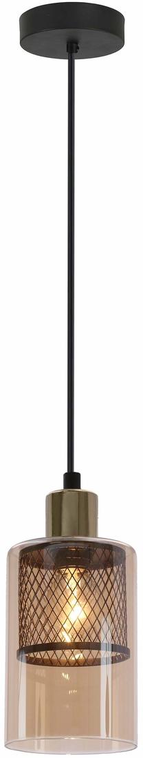 Светильник потолочный Candellux Lighting Cabi 31-51554, E14, 1 x 40 Вт, янтарный цв. / черный цв.