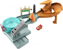 Автомобильная стоянка Mattel Cars Disney Pixar Radiator Springs Spin Out GTK92, многоцветный