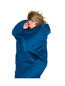 Miegmaišio įdėklas Lifeventure PolyCotton, tamsiai mėlyna sp., 185 cm
