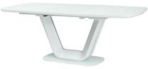 Stalas išskleidžiamas Modern Armani, balta sp., 160 - 220 cm x 160 cm x 90 cm