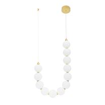 Valgusti rippuv Domoletti TAVVA MD914089, LED, 3000 °K, 1 x 14 W, kuldne v. / kuldne v.