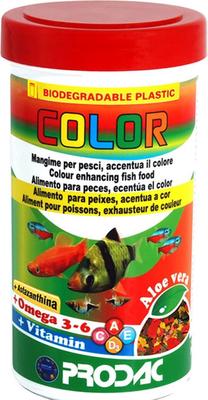 Maistas žuvims Prodac Color COL100.1, 0.020 kg