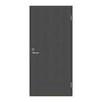 Uks Swedoor B0010, parempoolne, hall v., 208 x 98 x 11 cm