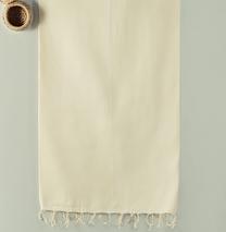 Paplūdimio rankšluostis Foutastic Sultan 192DCH1561, šviesiai ruda sp., 150 cm x 100 cm