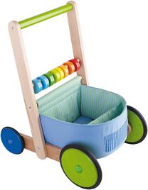 Детский толкатель - ходунки Haba Color Fun