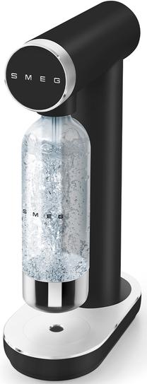 Gazuotų gėrimų gaminimo aparatas Smeg SKC01BLM, 24.5 cm, 0.8 l, juoda sp.