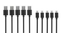 Laidas Aukey, Micro USB/USB, juoda sp.