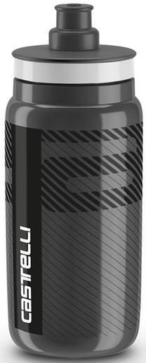 Бутылка для воды Castelli 4520123-009, черный цв./красный цв., пластик, 0.550 л