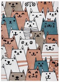 Paklājs iekštelpu Hakano Beo Gatti, daudzkrāsains/rozā krās., 220 cm x 160 cm