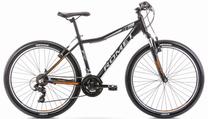 Vaikiškas dviratis Romet 23867, juoda sp./oranžinė sp., 19", 26"