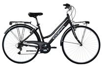 Dviratis miesto Coppi, 28 ", 18" rėmas, juoda sp.