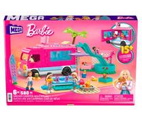 Konstruktorius Mattel Mega Bloks Barbie Dream Camper Adventure HPN80, 580 vnt., įvairių spalvų