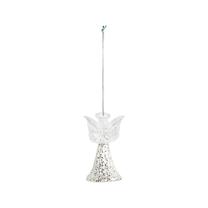 Eglītes rotājums Christmas Touch WF181004, caurspīdīga krās., 7 cm, stikls