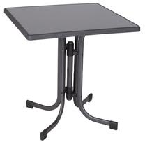 Lauko stalas Patio Dine & Relax, antracito sp./pilka sp., 70 cm x 70 cm x 73 cm