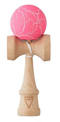 Vilkelis Krom Kendama, balta sp./rožinė sp.