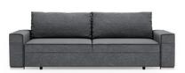 Sofa-lova Polak Meble Lolly Gemma, pilka sp., 101 x 241 cm x 82 cm