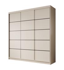 Шкаф ADRK Greta, бежевый цв., 200 см x 58 см x 215 см