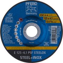 Šlifavimo diskas Pferd PSF, 125 mm x 22.23 mm
