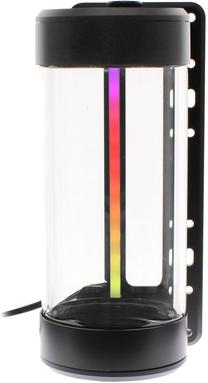 Rezervuaras XSPC Photon 170 aRGB Glass Tube Reservoir V3, 0.41 l, 8.6 cm, juoda sp.