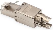 Кабель Digitus DN-93634 RJ-45, серебристый цв.