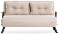 Sofa-lova Hanah Home Sando 2-Seater, kreminė sp., 50 x 133 cm x 45 cm