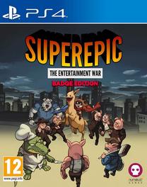 PlayStation 4 (PS4) spēle Numskull SuperEpic: The Entertainment War Badge Edition, angļu