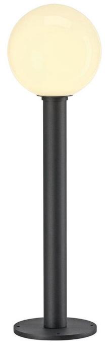 Brīvi stāvošs āra gaismeklis SLV Gloo Pure, 23W, E27, IP44, antracīta krās., 20 cm x 70 cm